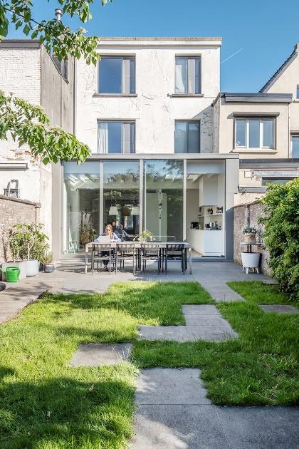 Verbouwing rijwoning Deurne